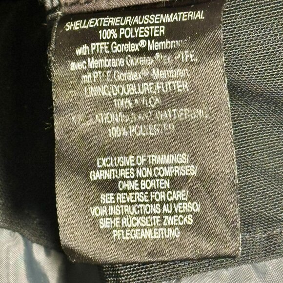 Orage Gortex Hooded Ski Snow Coat in Deep Brown Sz M - Picture 13 of 13